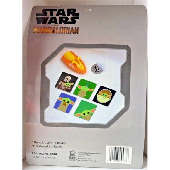 New Star Wars The Mandalorian Baby Yoda 5-pack Tub Treads - Picture 3 of 4
